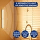 thumbnail image 5 of Luz LED debajo del gabinete | Lámpara de armario con sensor de movimiento | Luz nocturna magnética recargable inalámbrica | Iluminación interior brillante adhesiva | Carga USB | 12 pulgadas | Blanco, 5 of 8
