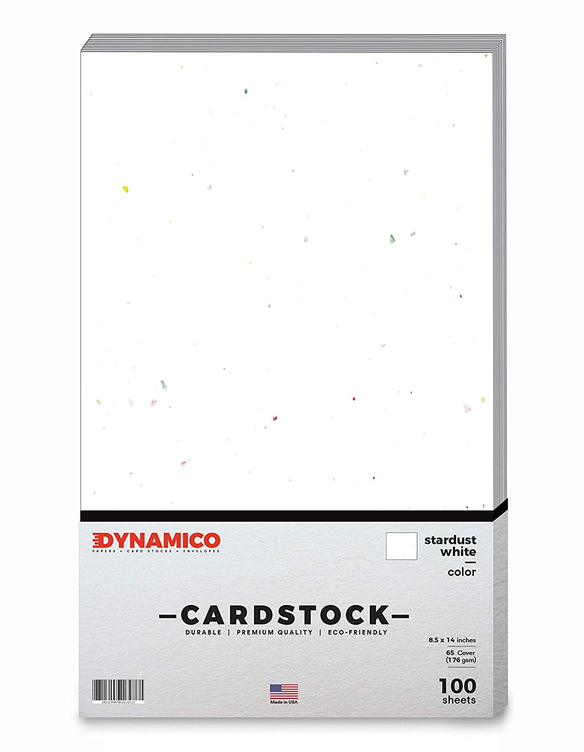 Stardust White 8.5 x 14" Cardstock Paper Legal/Menu Size for Cards