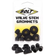 Bolt Valve Stem Rubbe Grommet & Cap Set 4-Pack (2007-GRM)