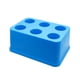 thumbnail image 3 of Soporte de herramientas CNC, funda con soporte de almacenamiento, soporte portátil con agujeros, herramientas de corte, caja colectora, bandeja de para azul, 3 of 8