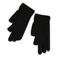 thumbnail image 2 of Dyfzdhu Promo 23cm Winter Knitted Screen Gloves Adult Gloves Black, 2 of 4