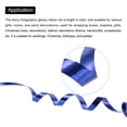 thumbnail image 3 of Cinta de Rizo Uxcell Cinta Metálica de 3/16" 11 Yardas 4 Rollos para Decoración de Fiestas Regalo Champagne Dorado, Azul Oscuro, 3 of 5