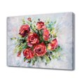 thumbnail image 1 of Póster de lienzo con diseño de flores de amor, decoración para dormitorio, paisaje deportivo, decoración para oficina, regalo, estilo marco, 20 x 30 cm, 1 of 8