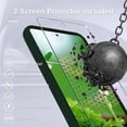 thumbnail image 3 of KOMI for Google Pixel 8 Pro Case, Silicone Phone Case with 2 Screen Protector, Soft Anti-Scratch Microfiber Lining, Full Body Shockproof Slim Cover Support Wireless Charging, DarkGreen, 3 of 5