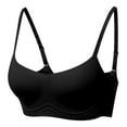 thumbnail image 3 of Women's Comfortable Large Thin Sagging Side Beauty Back Shining No Steel Ring Wrapping Bra Womens Bras No Underwire Padded Women Bra Push up Bra to Make Look Smaller Women Strapless Bra Big Bras Easy, 3 of 4