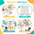 thumbnail image 3 of joogoo Cute Corgi Golden Dog Boys Swim Trunks Beach Swimsuit Shorts Boxer 8Y, 3 of 8