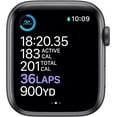 thumbnail image 3 of Pre-Owned Apple Watch Series 6 Titanium 44mm A2294 (GPS Only, No Cellular) Space Black w/ Wireless Earbuds, 3 of 5