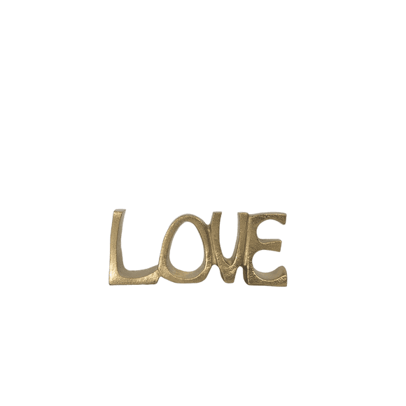 Letrero decorativo LOVE CREACIONES DEKORA 10cm