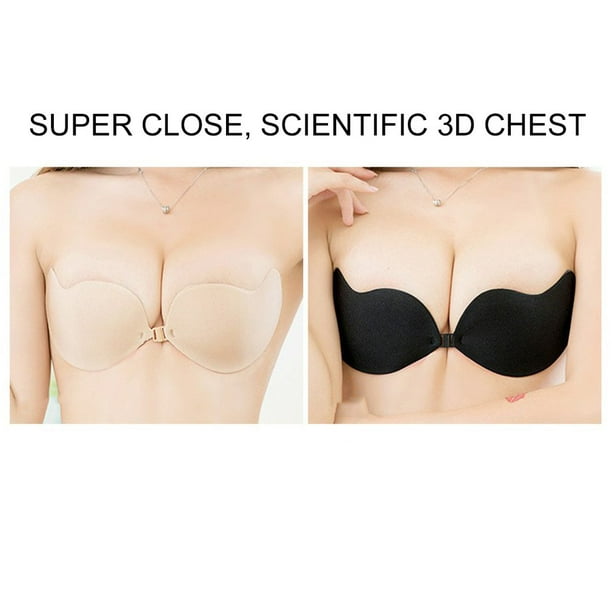 Wing Shape Sticky Bra Silicone Breathable Strapless Bra Adhesive