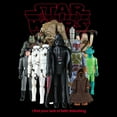 thumbnail image 2 of Star Wars Classic Original Trilogy Bad Guys Action Figures T-Shirt-2XLarge, 2 of 2