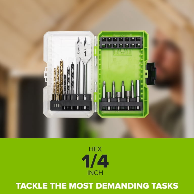 Greenworks 35-Piece Drill and Drive Bit Set photo 2