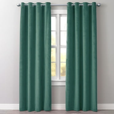 BrylaneHome BH Studio Velvet Grommet Panel