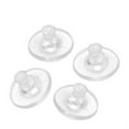 thumbnail image 4 of Ayyufe 100Pcs Transparent Silicone Ear Stud Earring Backings Stopper, 4 of 4