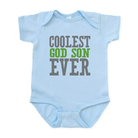 

CafePress - Coolest God Son Ever Infant Bodysuit - Baby Light Bodysuit Size Newborn - 24 Months