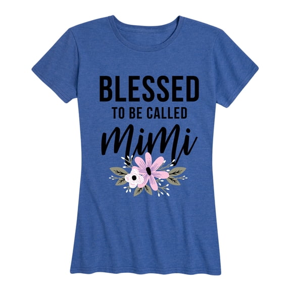 Instant Message - Blessed To Be Called Mimi Short Sleeve Graphic T-Shirt