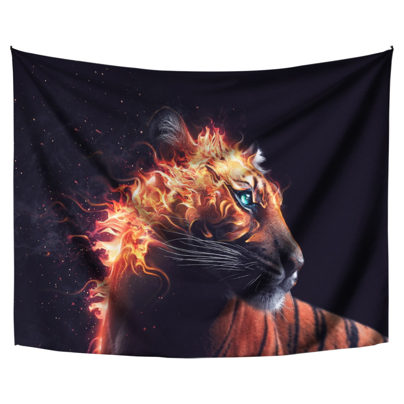 Tapestry 10ft Tapestry Tiger Print Tapestry Home Decorative Fabric Wall Tapestry Bedside Hanging