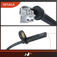 thumbnail image 2 of A-Premium ABS Wheel Speed Sensor Compatible with Nissan Models - Rogue 2008 2009 2010 2011 2012 2013 - Front Driver and Passenger Side, Replace# 479101DA1A, 47910JG000, 2 of 8