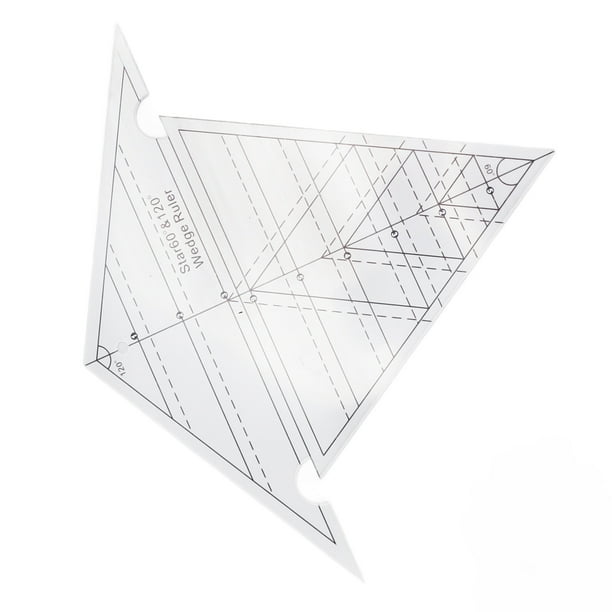 Degree Sewing Ruler,Sewing Wedge Ruler 60 Wedge Ruler Sewing Ruler Performance Driven Walmart.ca