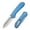 Blue, variant on CIVIVI Pocket Folding Knife 7.06" Button Lock Elementum II C18062P-3