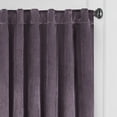 thumbnail image 3 of Eclipse Absolute Zero Harper Absolute Zero 100% Blackout 50 x 108 Curtain Panel in Plum, 3 of 3