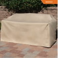 Modern Leisure Basics Outdoor Patio Loveseat Cover, 55"L x 33"W x 38"H