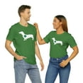 thumbnail image 5 of Dachshund, Bella & Canvas, Unisex, Cotton Short Sleeve T-Shirt, XS - 4XL, 5 of 5