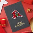 thumbnail image 1 of KTTECTOA Vintage Pearl Paper Christmas Greeting Card Three Dimensional Blessing Thanksgiving Christmas Blessing Card with Envelope Clearance Kitchen Decor Canada Days Home and Kitchen, 1 of 6