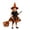 Orange#9527, variant on BOOMNY Halloween Toddler Baby Girls Witch Dress Up Funny Hallowmas Party Outfits Sets Playful Stage Performance Clothes Set