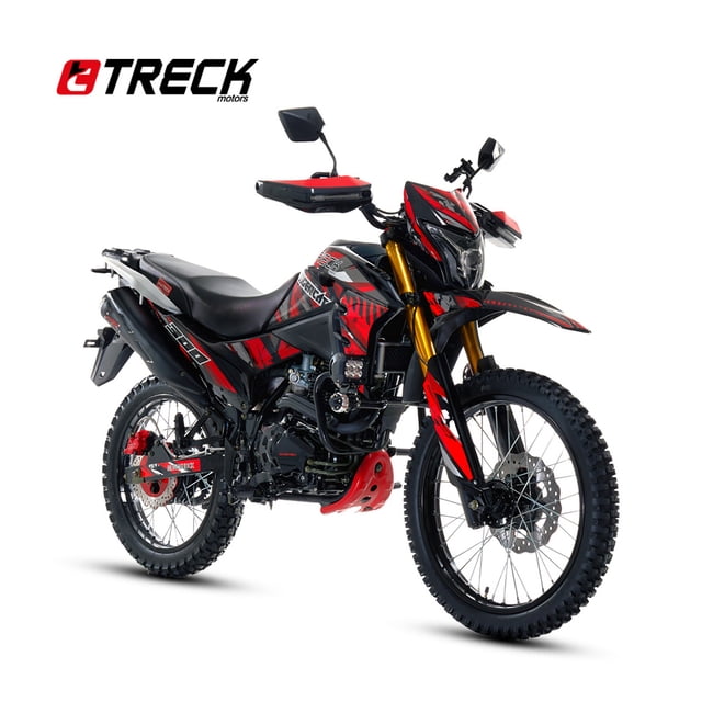 Motocicleta Doble Proposito TRECK TIGERCAT 300 2026 Rojo/Negro