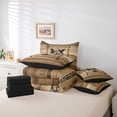 thumbnail image 6 of Feelyou Hippie Black Crow Twin Bedding Sets 7pcs, Bohemian Life Tree Bedding Comforter Set, 6 of 8