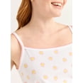 thumbnail image 3 of Joyspun Women's Jersey Picot Cami Top and Shorts Pajama Set, 2-Piece, Sizes XS-3X, 3 of 6