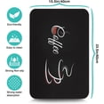 thumbnail image 5 of Coffee Bar Mat Accessories for Countertop Absorbent Hide Stain Rubber Backed Dish Drying Mats for Kitchen Counter Draining Pad Decor Gift Fit Under Coffee Maker Coffee Pot Espresso Machine (24x16in), 5 of 6
