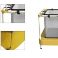 thumbnail image 3 of Fbsport 40'' Mini Trampoline for Kids Indoor & Outdoor with Safety Enclosure, Age 3-6, Yellow, 3 of 8