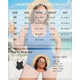 thumbnail image 2 of Asoul Plus Size Ribbed Swimsuit for Womens One Piece Scalloped Swimwear Tummy Control Bathing Suits, 2 of 7