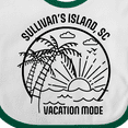 thumbnail image 4 of Inktastic Summer Vacation Mode Sullivans Island South Carolina Boys or Girls Baby Bib, 4 of 4