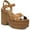 Cuoio Brown Leather, variant on Sam Edelman Womens Trianna Leather Slingback Platform Heels
