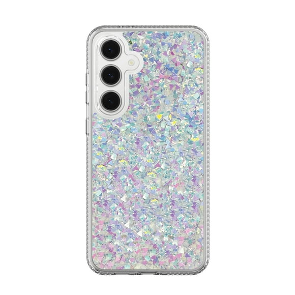 Iridescent Glitter Fleck - Premium Fashion Phone Case for Samsung Galaxy S24 FE, You deserve something pretty!