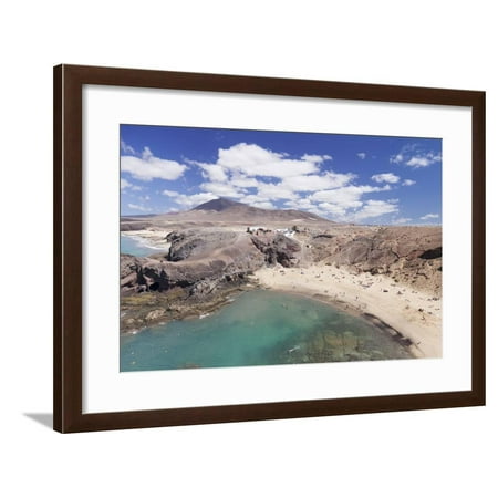 Playa Papagayo Beach Near Playa Blanca Lanzarote Canary Islands Spain Atlantic Europe Framed Print Wall Art By Markus Lange