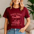 thumbnail image 4 of Book Girl Summer Shirt, Bookish TShirt,Beach Book Lover Summer Shirt, Girly Bookish Gift, Bookworm, Bookish Vacation Tee, Girl Reading Book Tshirt,Hot Girl Summer,Poolside Book Club, 4 of 5