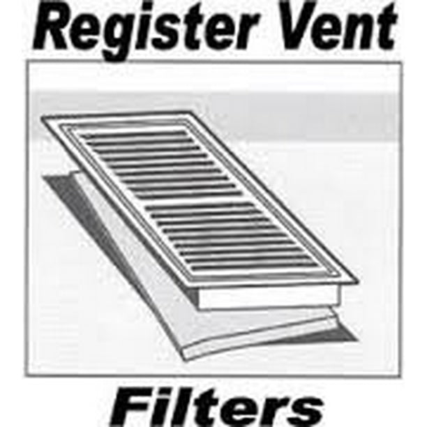 Carbon Register Vent Air, Odor & Dust Filters 3 Pack 12" x 16" by CFS