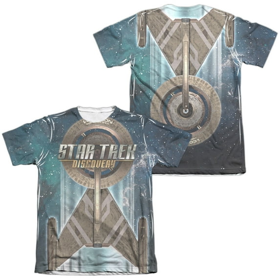 Star Trek Discovery - Uss Discovery (Front/Back Print) - Short Sleeve Shirt - Large