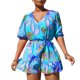 thumbnail image 4 of Txlixc Ropa deportiva de verano para mujeres, impresión foliar Txlixc  moda, 4 of 5