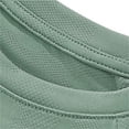 thumbnail image 6 of Amidoa Girls Athletic Outfits Set- Quick Dry Summer Short Sleeve Breathable Kids Active T Shirts and Shorts Green Size 5 T, 6 of 9