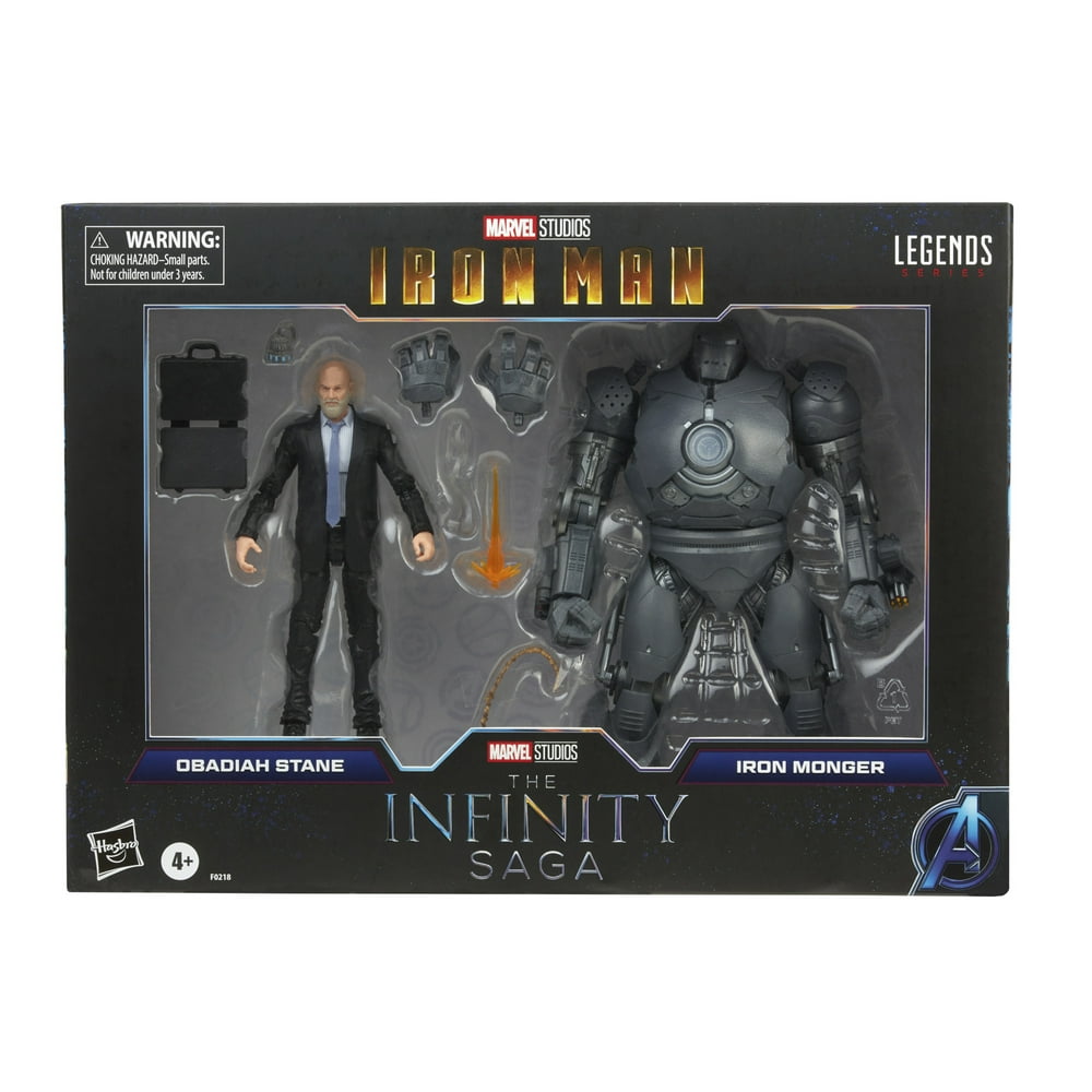 Marvel Legends Obadiah Stane e Iron Monger Iron Man 2
