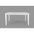 thumbnail image 5 of Jofran Simplicity Solid Wood Classic 60" Rectangle Dining Table, 5 of 7