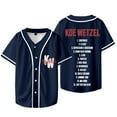 thumbnail image 5 of Koe Wetzel 9 Lives Album Merch Baseball Jacket T-Shirts Unisex Fashion Casual Short Sleeve Tee, 5 of 5