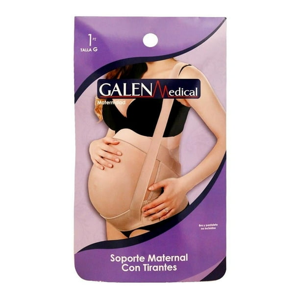 Soporte maternal Galen Medical con tirantes talla G 1 pza
