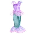 thumbnail image 4 of Disfraz de princesa sirena Joy Join para niñas pequeñas, 4T 5T con accesorios, 4 of 9