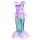 thumbnail image 4 of Disfraz de princesa sirena Joy Join para niñas pequeñas, 4T 5T con accesorios, 4 of 9