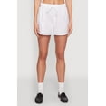 thumbnail image 3 of Womens Iris Contrast Trim Pinstripe Shorts, 3 of 4